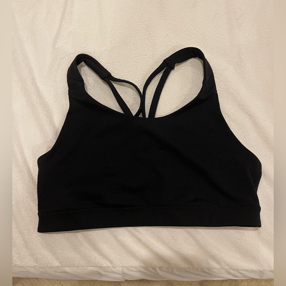 Old Navy Active Black Workout Bra Size Large